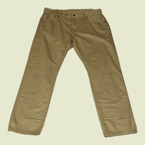 NEW Levi's Womens 32x30 Middy Straight Fit Casual Brown Pants Lightweight